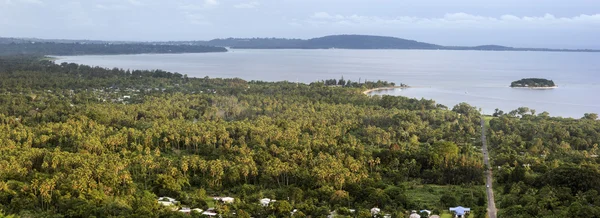 Efates, vanuatu - eftermiddagen panorama — Stockfoto