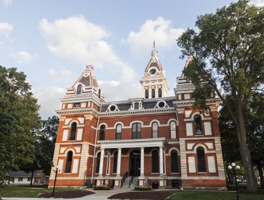 Livingston County - Pontiac, Illinois 'deki eski adliye binası
