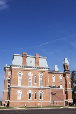 hillsboro, montgomery county içinde eski adliye binası