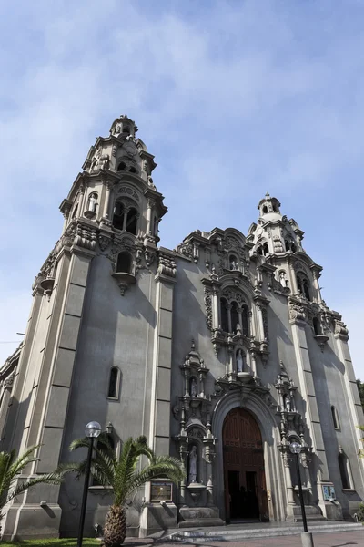 Chiesa della Vergine Milagrosa a Miraflores, Lima — Foto Stock