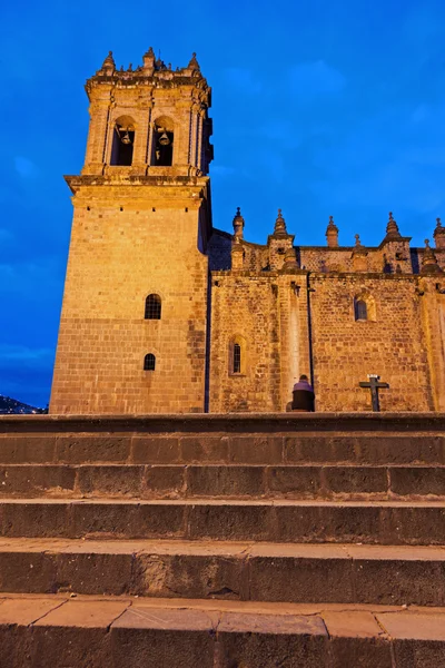 Catedral de Cusco Catedral de Santo Domingo — Foto de Stock
