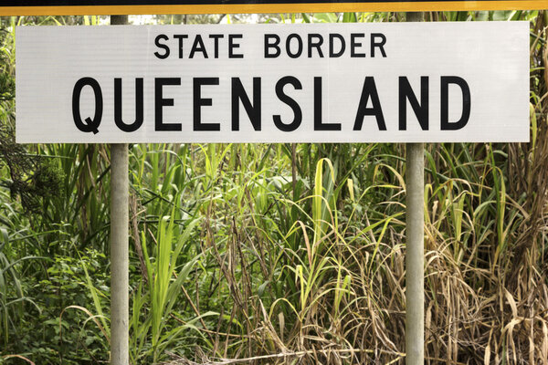 State border - Queensland