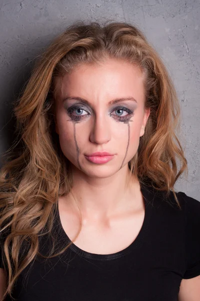Weinendes Mädchen — Stockfoto