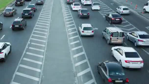 Şerit Trafik Zaman Aşımı — Stok video