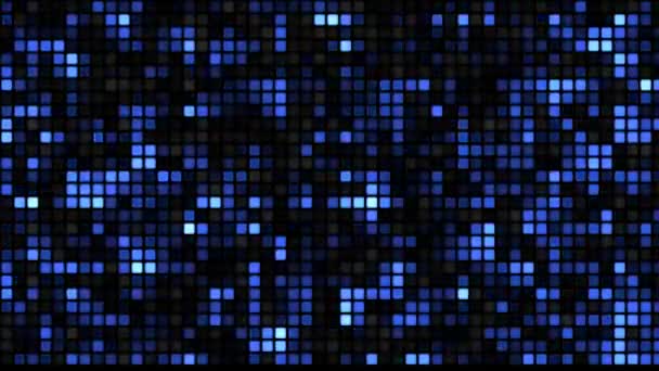 Sfondo Cubi Colore Grigio Blu Sfondo Digitale — Video Stock