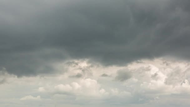 Duże Deszczowe Chmury Upływ Czasu — Wideo stockowe