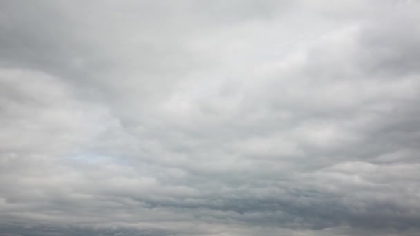 Deszczowe Chmury Niebie Jesień Upływ Czasu — Wideo stockowe