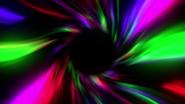 Warp Warp Viele Farben Hintergrund — Stockvideo