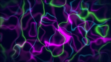 Renkli yanardöner arkaplan, çeşitli renkler, sıvı, koyu arkaplan