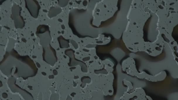 Textur Von Wasser Auf Glas Bei Starkem Regen — Stockvideo