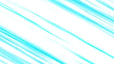 ANIME biçiminde hareket çizgileri, beyaz arkaplanda açık turkuaz rengi