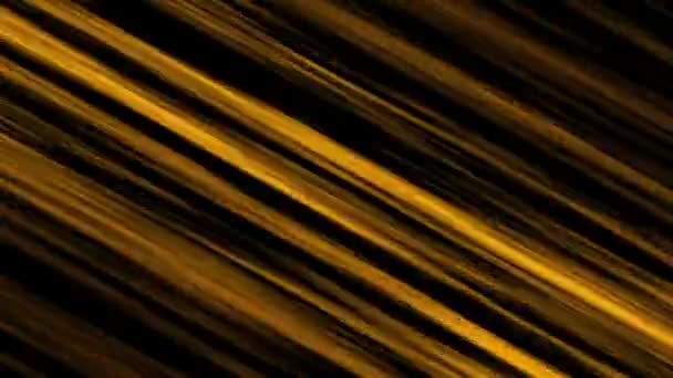 运动条纹的Anime风格 橙色的黑色背景 — 图库视频影像