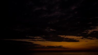 Sabahın erken saatlerinde gün doğumu, zaman ayarlı, 4K