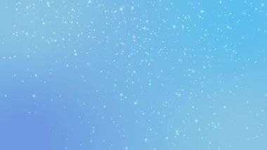 Kar mavi bir zemine yağar, kar yağışı, alfa kanalı