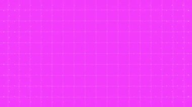 Noktalar ve kareler yanıp sönüyor, noktalı şebeke, arkaplan, pembe