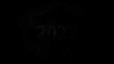 2023 yılının güzel tarihi, Çin tarzı, eski tarz, yeni yıl 2023, turkuaz arka plan.