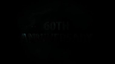 Çin tarzında güzel bir 60. yıl dönümü, antik stil, 60 yıl, 60. yıldönümü kutlaması, turkuaz arka plan