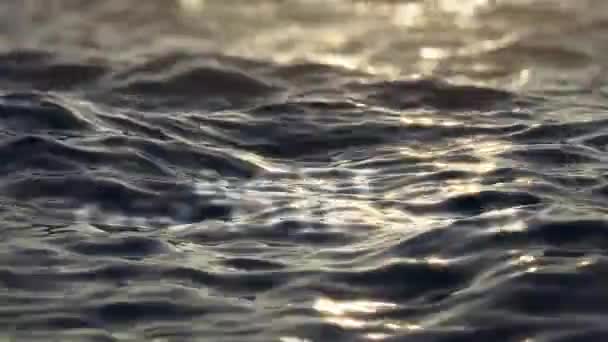 Word Rest Sea Water Sunset Word Underwater — Wideo stockowe