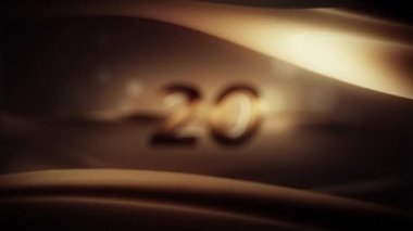 Güzel bir 20. yıl dönümü ekran koruyucusu, 20. yıl dönümü kutlamaları.