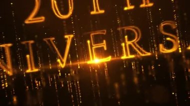 Happy 20th anniversary, date celebration, anniversary, 20th Gold