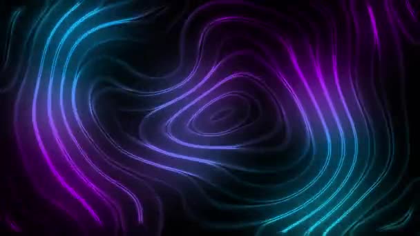 Floating Background Abstraction Different Colors Abstraction Waves — Vídeo de Stock