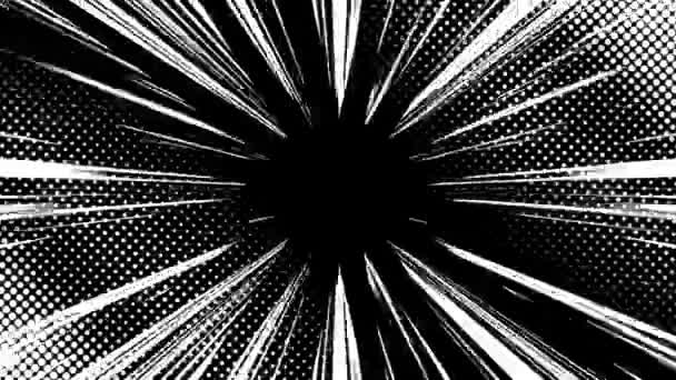 Anime Background Black Background Black Cartoon Background Portal Background Hypnosis — ストック動画
