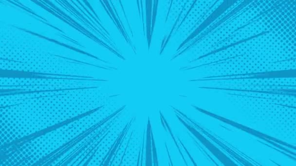Anime Background Blue Background Blue Cartoon Background Portal Background Hypnosis — Stock video