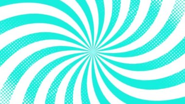 Anime background, turquoise background, turquoise cartoon background, spinning background, hypnosis