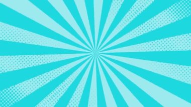 Pop art background, turquoise background, turquoise cartoon background