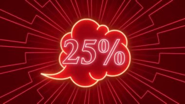 Neon logo% 25 indirim, indirim.