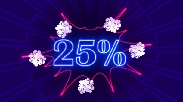 Neon logó 25 százalékos kedvezmény, eladás, online áruház, nyaralás eladó, logó