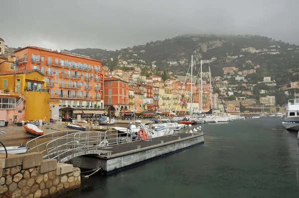 Villefranche-sur-mer aan de Franse Rivièra — Stockfoto