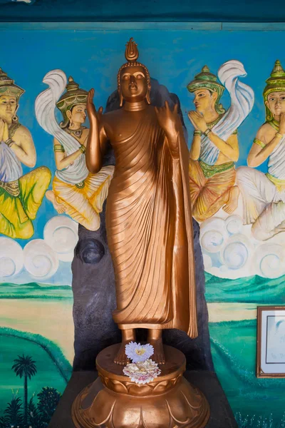 Templo budista Weherahena em Matara, Sri Lanka . — Fotografia de Stock