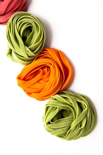 Colorida tagliatelle — Foto de Stock