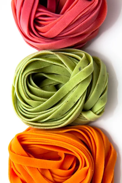 Colorida tagliatelle — Foto de Stock