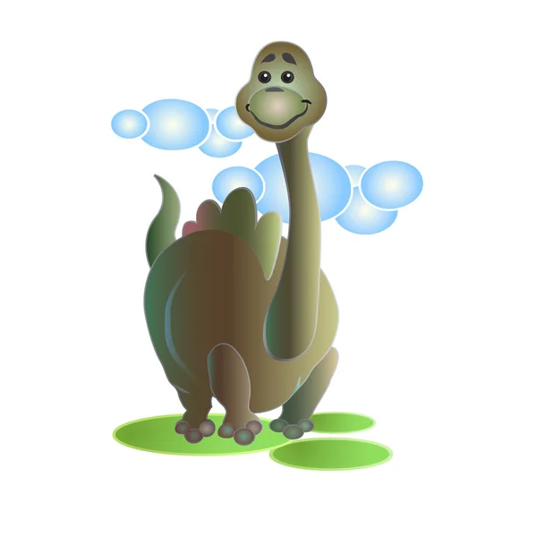 Niedlicher Dino - Vektorgrafik: lizenzfreie Grafiken © dagadu 2993765