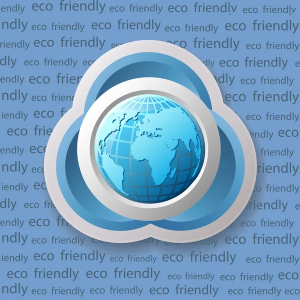 Bannière écologie — Image vectorielle
