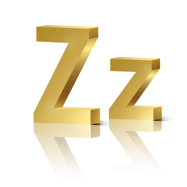 Letter Z — Stock Vector