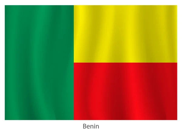 Benin flag — Stock Vector