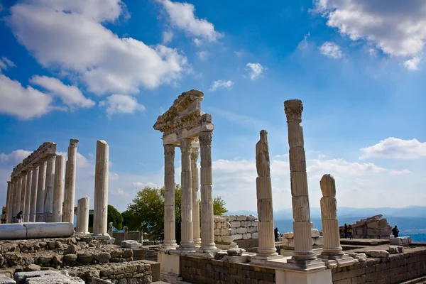 Pergamons akropolis – stockfoto