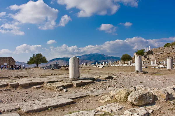 Antique ruins of Pergamon — Stock Photo, Image