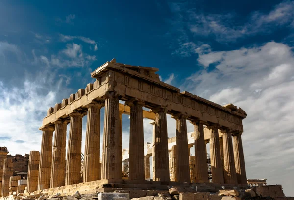 Akropolis Hellas Parthenon Tempel – stockfoto