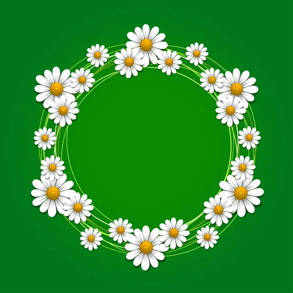 Bloemen achtergrond — Stockvector