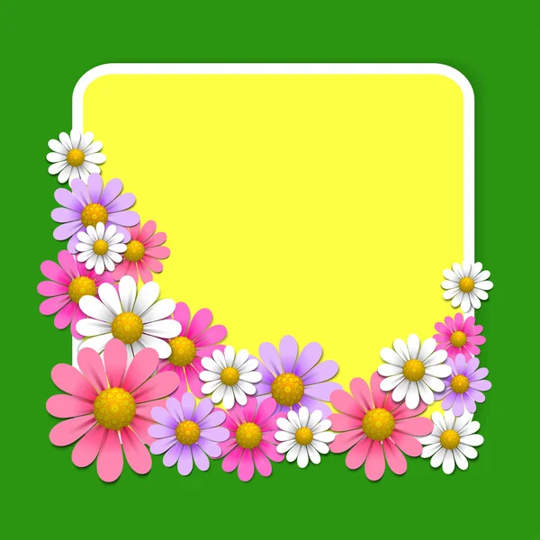 Fondo floral — Archivo Imágenes Vectoriales