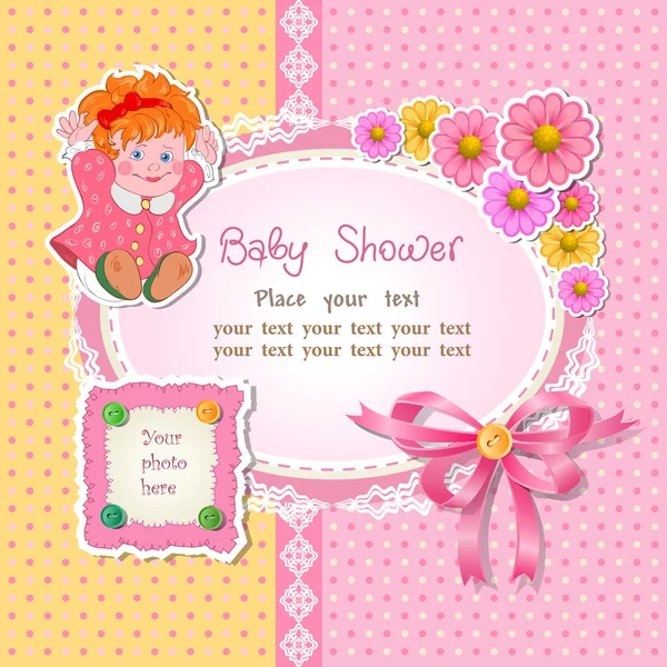 Baby shower — Wektor stockowy