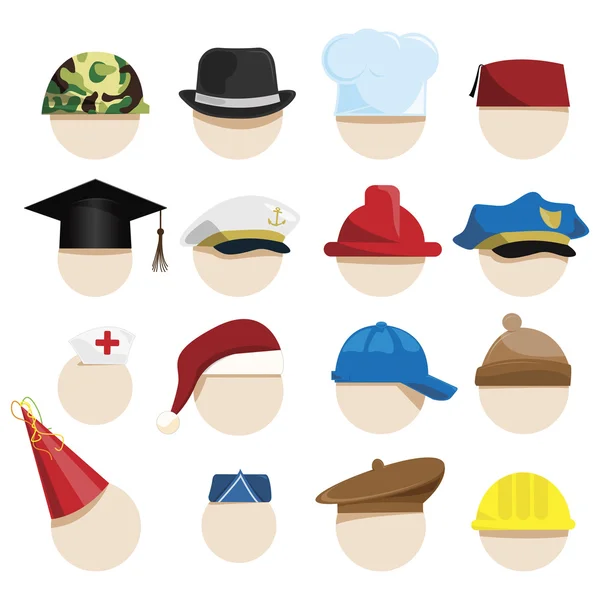 Hats — Stock Vector