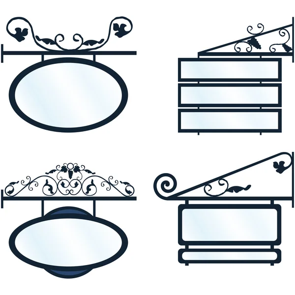 Вывески — стоковый вектор