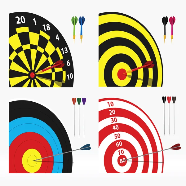 Targets — Stock Vector