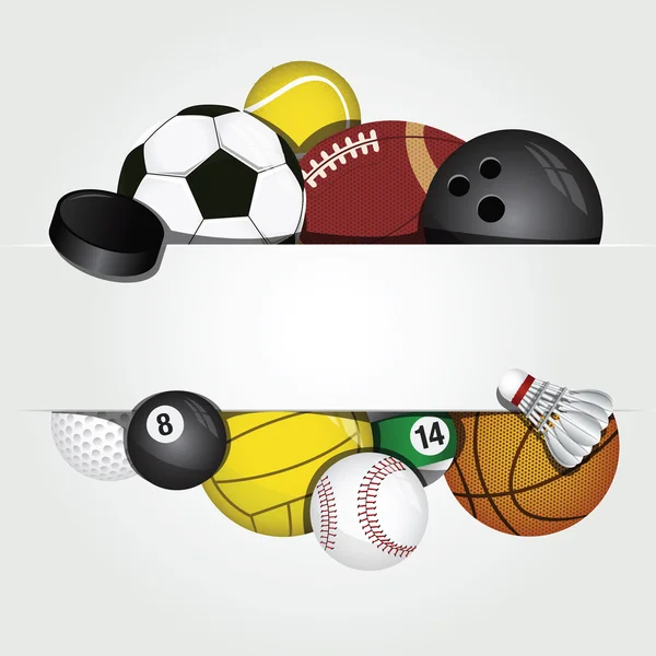 Bolas desportivas —  Vetores de Stock