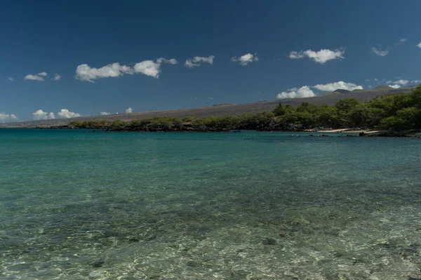 Vackert Klart Vatten Waialea Bay Big Island Hawaii — Stockfoto